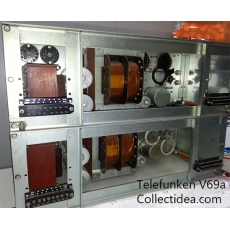 Telefunken V69A 獨立單聲道 純A類 真空管 錄音室後級功率擴大器,50年代初第2代TAB 是一種罕見的放大器