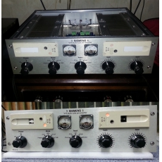 獨立單聲道 真空管 錄音室前級放大器,50年代初第一代