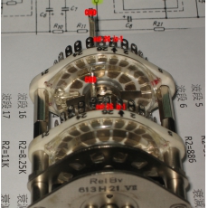 Audio Volume VR 鍍純銀 18-25段 級進音量控制器架 二聲道 Serial、Shunt 串列,分流型