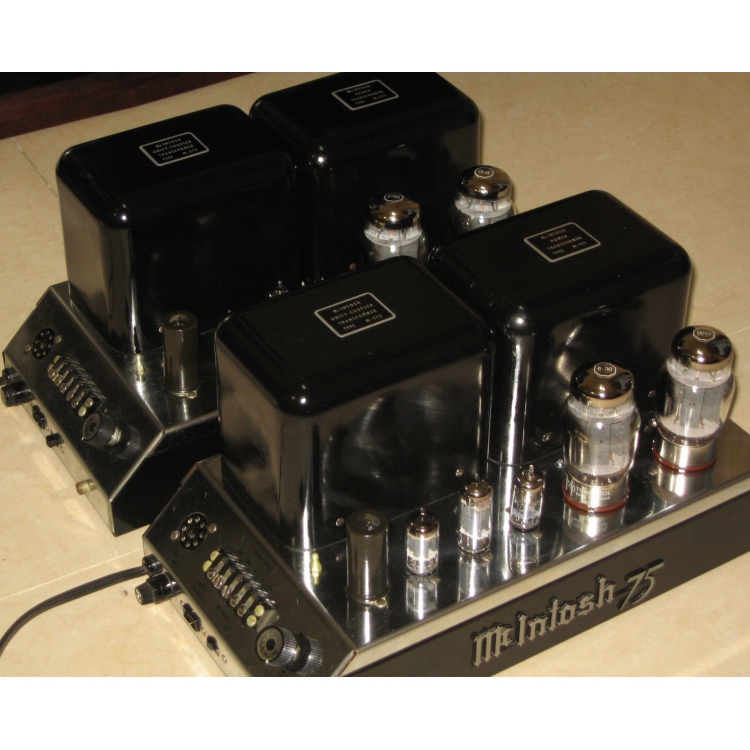 Mcintosh MC75 獨立單聲道真空管後級功率擴大器(最後一台單聲機型)